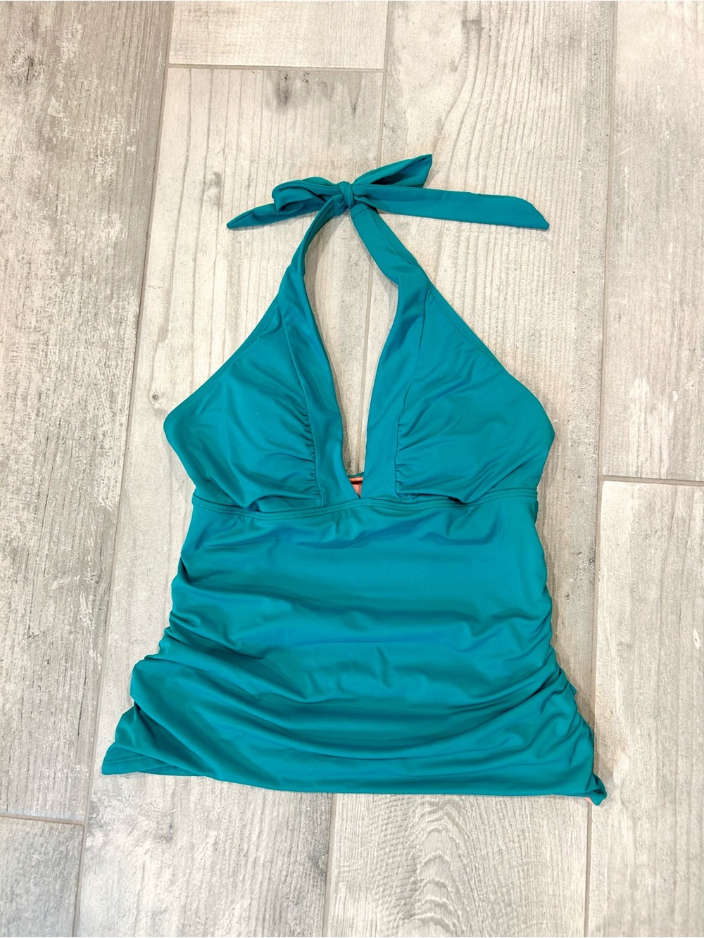 Athleta Teal Halter Tank Top / Swim Top - Small